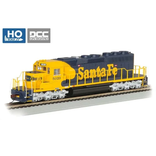 Bachmann 60913 - EMD SD40-2 W/ DCC Atchison, Topeka And Santa Fe (ATSF) 5020 - HO Scale