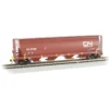 Bachmann 73803 - Cylindrical Grain Hopper With FRED Canadian National (CN) 377399 - HO Scale -Model Train Hub bac73803 70883.1675436270