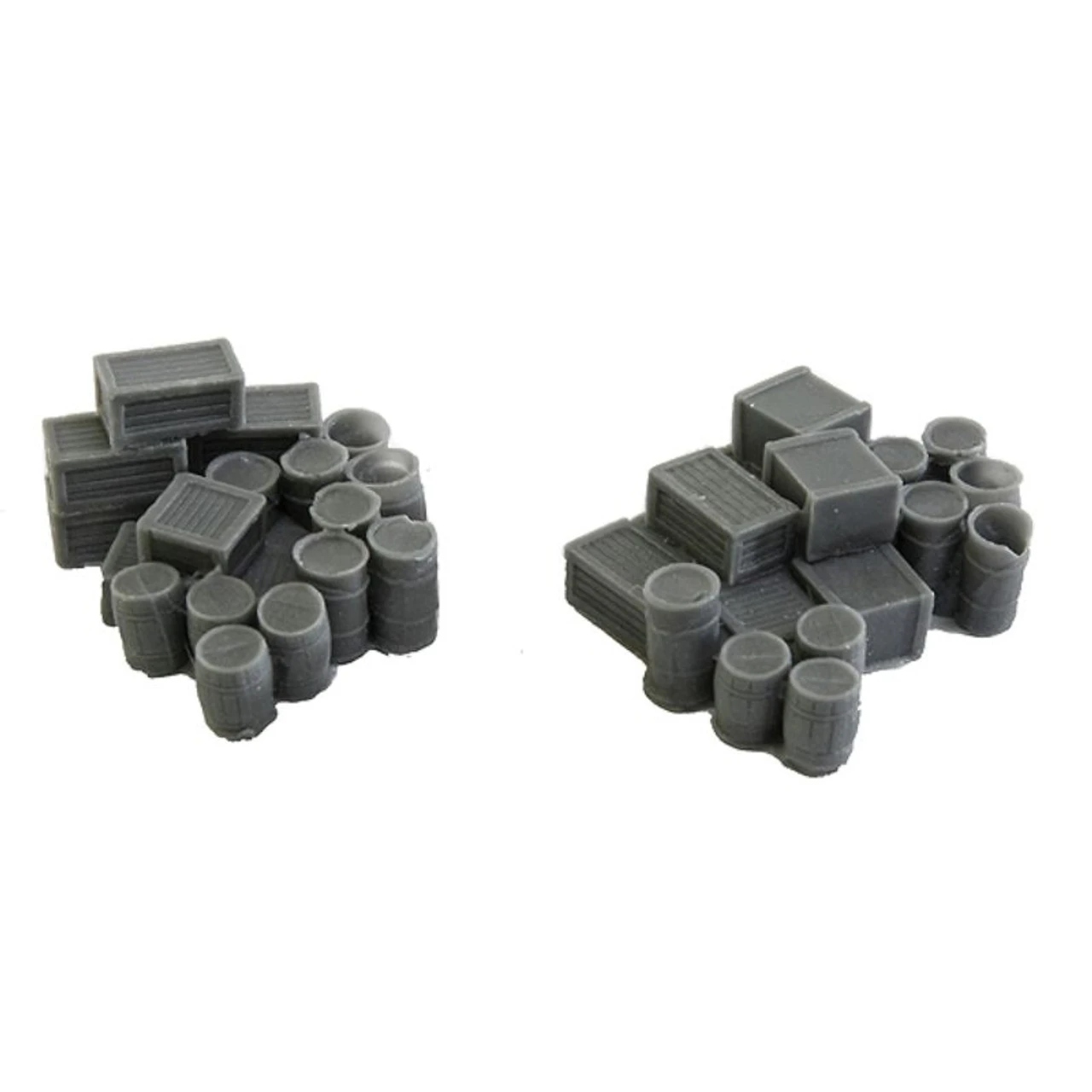Bar Mills 1001 - Assorted Crates & Barrels Unpainted - N Scale 3 Bar Mills 1001 - Assorted Crates & Barrels Unpainted - N Scale