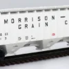 InterMountain 653117-06 - PS 4750 CU FT 3 Bay Rib-Sided Hopper Morrison-Quirk Grain Corp (MQGX) 124 - N Scale -Model Train Hub bc3d6937imr653117 80620.1668014289