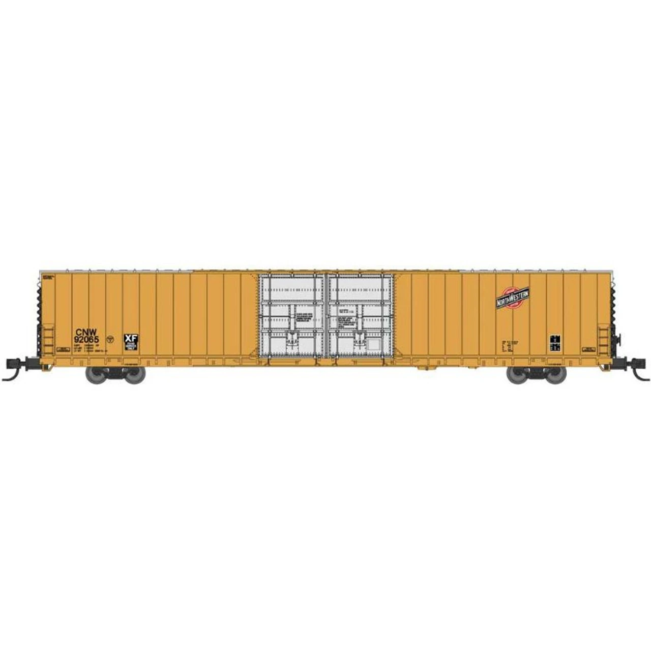 Bluford Shops 86695 - PS 86' Auto Parts Double Door Boxcar Chicago & Northwestern (CNW) 92066 - N Scale 3 Bluford Shops 86695 - PS 86' Auto Parts Double Door Boxcar Chicago & Northwestern (CNW) 92066 - N Scale