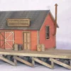 Banta Modelworks 2082 - Herbert's Crossing Freight House - HO Scale Kit -Model Train Hub bmw2082 85366.1683309768