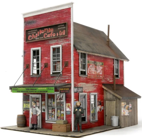 Banta Modelworks 2090 - Chillery's Cafe - HO Scale Kit