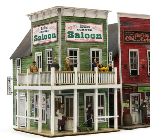 Banta Modelworks 2111 - Roubies Saloon - HO Scale Kit