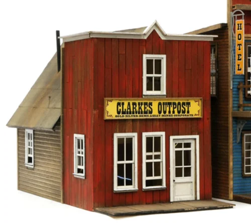 Banta Modelworks 2121 - Clarke's Outpost - HO Scale Kit