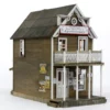 Banta Modelworks 2145 - Doc Holiday's Apothecary - HO Scale Kit -Model Train Hub bmw2145 10921.1683309827