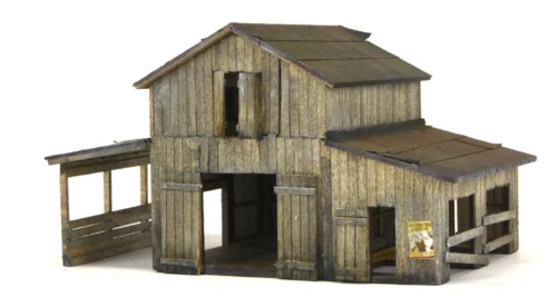 Banta Modelworks 2147 - Foley's Barn - HO Scale Kit