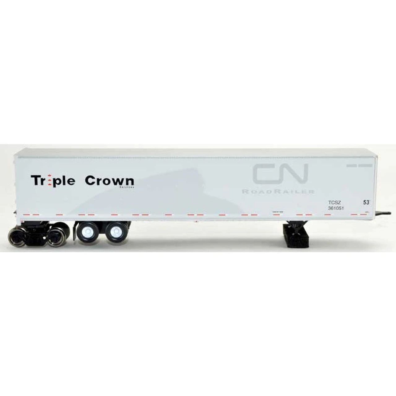 Bowser 42968 - Triple Crown RoadRailer NS/ex-CN (TCSZ) 361051 - HO Scale 3 Bowser 42968 - Triple Crown RoadRailer NS/ex-CN (TCSZ) 361051 - HO Scale