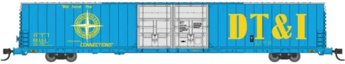 Bluford Shops 86645 - PS 86' Auto Parts Double Door Boxcar Detroit, Toledo And Ironton (DTI) 26443 - N Scale