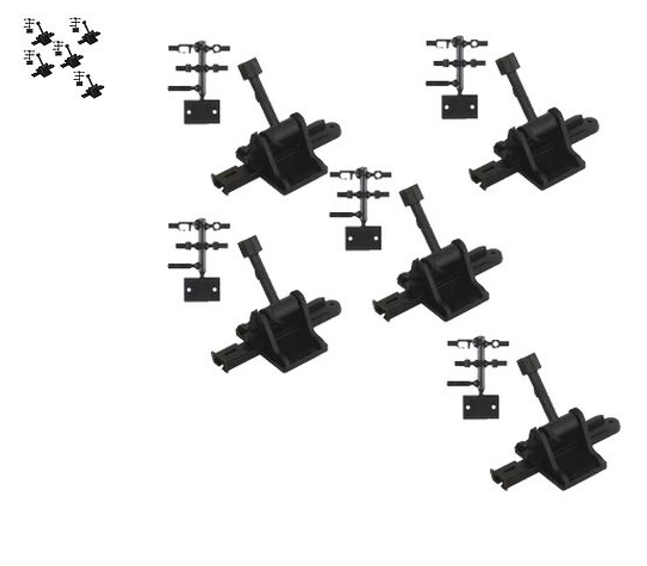 Caboose Industries 5218 - Ground Throw Sprung - HO/N Scale (5pack) 3 Caboose Industries 5218 - Ground Throw Sprung - HO/N Scale (5pack)