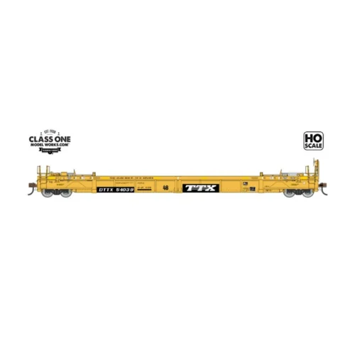 Class One Model Works FC00106 - TWF10 Double Stack Container Well Car TTX (DTTX) 54041 - HO Scale