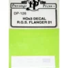 Durango Press 126 - RGS Drag Flanger #1 Decal - HO Scale Kit 1 Durango Press 126 - RGS Drag Flanger #1 Decal - HO Scale Kit -Model Train Hub drp126 74275.1671410972