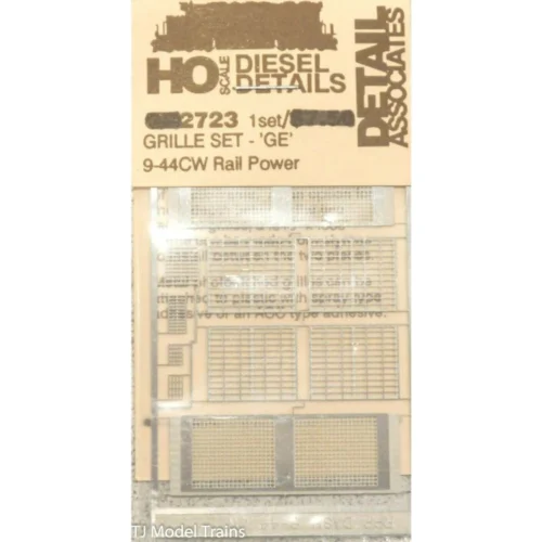 Detail Associates 2723 - Grille Set For Athearn C44-9W - HO Scale