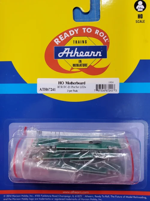 Athearn RTR 67241 - DC-21 Pin Motherboard For LEDs (3) - HO Scale