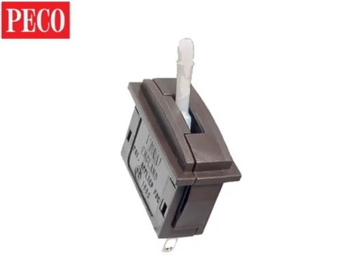 PECO PL-26W - Passing Contact Switch (White Lever) For Turnout Motors - Multi Scale