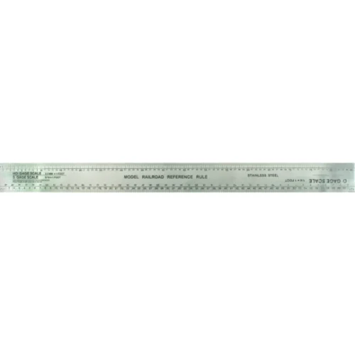 Excel 55777 - 12" Scale Model Railroad Ruler