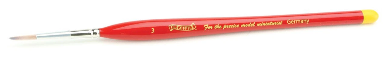 Flex-i-File BR3 - Precision Paint Brush #3 3 Flex-i-File BR3 - Precision Paint Brush #3