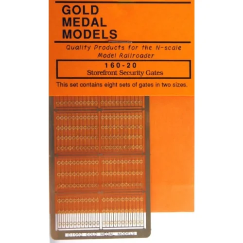Gold Medal Models 160-20 - Burglar Bars - N Scale