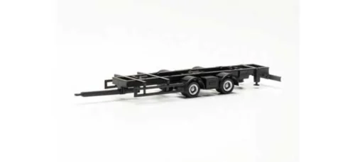 Herpa Models 085533 - Interchangeable Dual-Axle Trailer Chassis Pkg(2) - HO Scale Kit