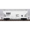 InterMountain 46503-21 - ACF 2-Bay Covered Hopper Norfolk & Western (NW) 180402 - HO Scale -Model Train Hub imr46503 03699.1672437172