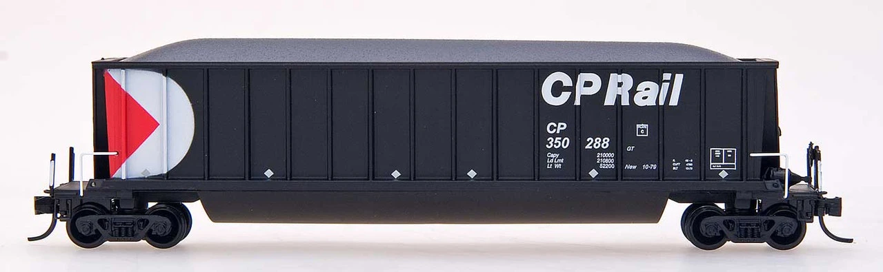 InterMountain 67101-93 - Bathtub Coal Gondola - (Multimark Black) Canadian Pacific (CP) 350428 - N Scale 3 InterMountain 67101-93 - Bathtub Coal Gondola - (Multimark Black) Canadian Pacific (CP) 350428 - N Scale