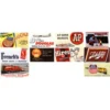 JL Innovative 227 - 10 Consumer Billboard Signs 40-60's - N Scale Kit -Model Train Hub jli227 13602.1671411213
