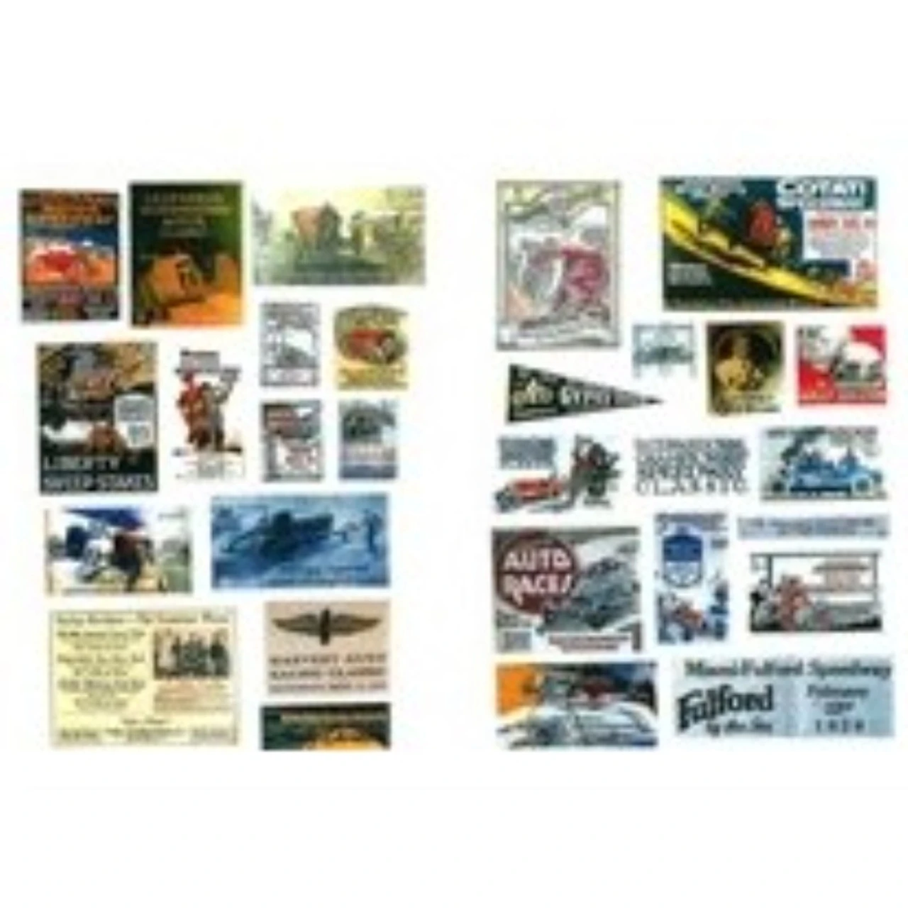 JL Innovative 549 - Vintage Racing & Speedway Signs 20's-40's II (33) - HO Scale 3 JL Innovative 549 - Vintage Racing & Speedway Signs 20's-40's II (33) - HO Scale