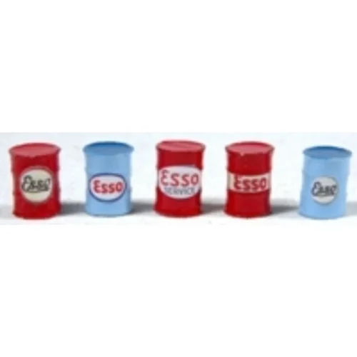 JL Innovative 574 - Custom Oil Barrels - Esso - HO Scale