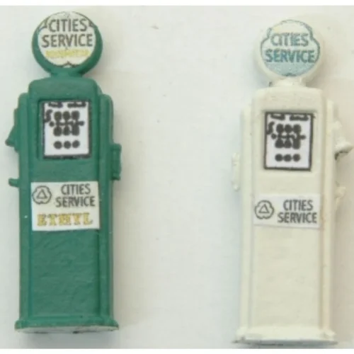 JL Innovative 582 - Deluxe Custom Gas Pump Cities Service - HO Scale