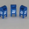JL Innovative 804 - U.S. Mail Street Box 1993-Present Blue Qty3 - HO Scale 2 JL Innovative 804 - U.S. Mail Street Box 1993-Present Blue Qty3 - HO Scale -Model Train Hub jli804 77864.1685564272