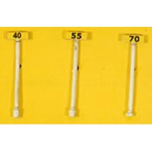 JL Innovative 842 - High Speed Signs/Rectangle Style (3) - HO Scale