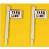 JL Innovative 848 - Yard Limit Sign Set (2) - HO Scale -Model Train Hub jli848 07390.1671411253