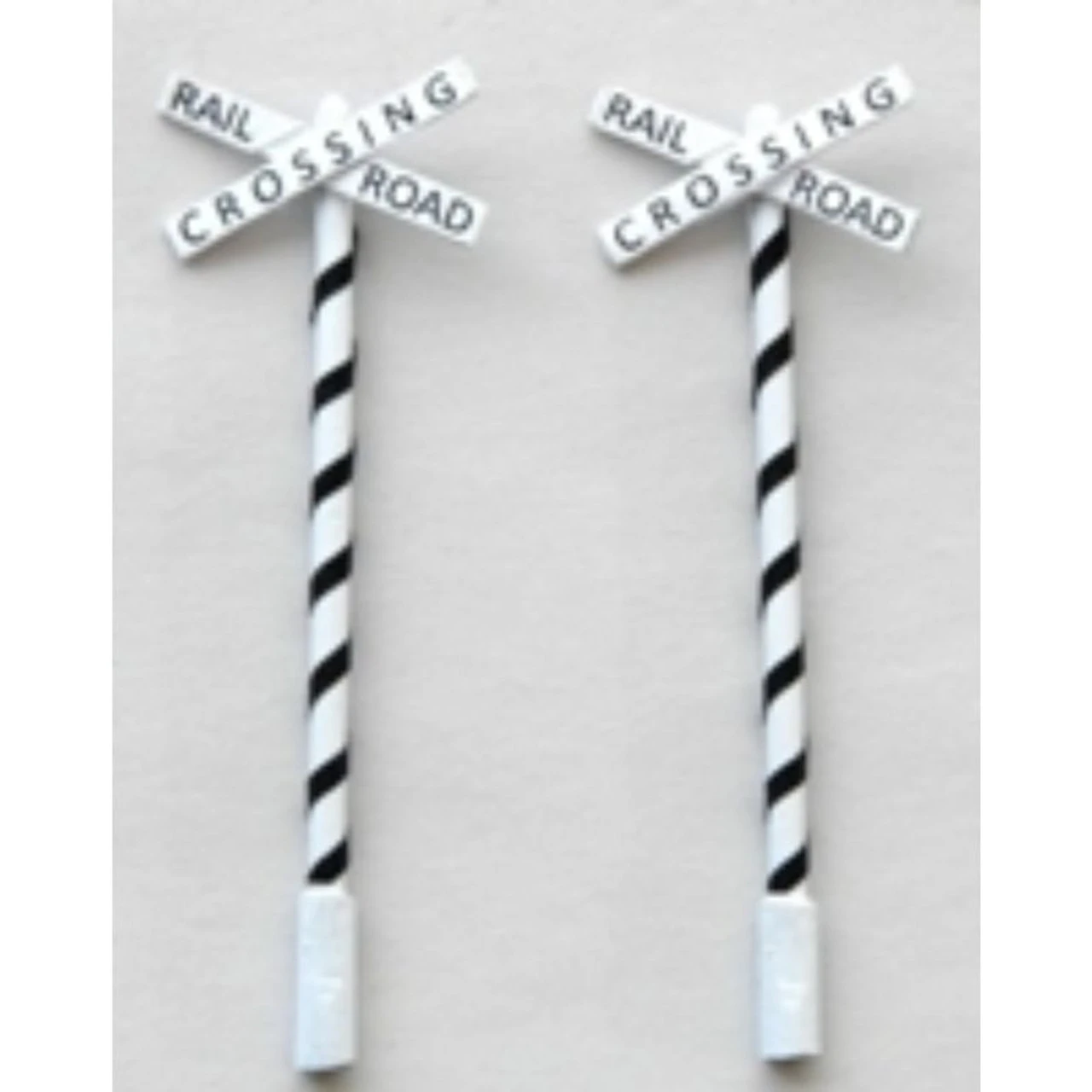 JL Innovative 857 - Custom "Tiger Striped" Steam Era Crossbuck(2) - HO Scale 3 JL Innovative 857 - Custom "Tiger Striped" Steam Era Crossbuck(2) - HO Scale