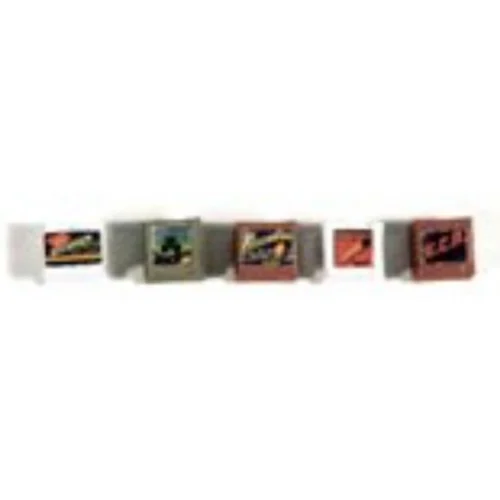 JL Innovative 717 - Custom Dlx. Crates - Square, Mixed Colors (5) - HO Scale