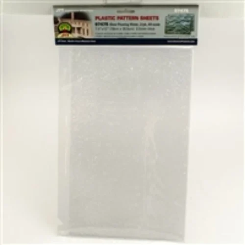 JTT 97475 - Pattern Sheets: Slow Flowing Water 2/pk - 10mm Wave Size - Multi Scale