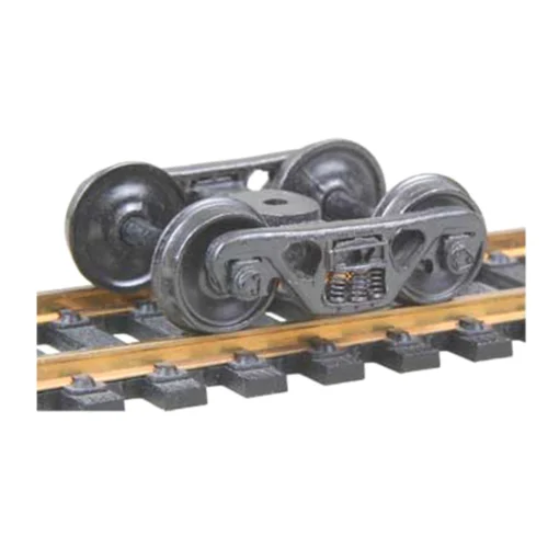 Kadee #555 - A.S.F. 100-ton Roller Bearing Self Centering Trucks - HO Scale