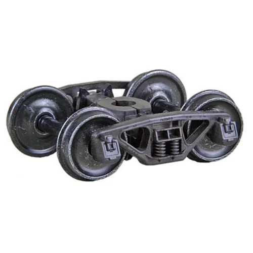 Kadee #564 - HGC Bettendorf 50-Ton Self Centering Trucks Smooth - HO Scale