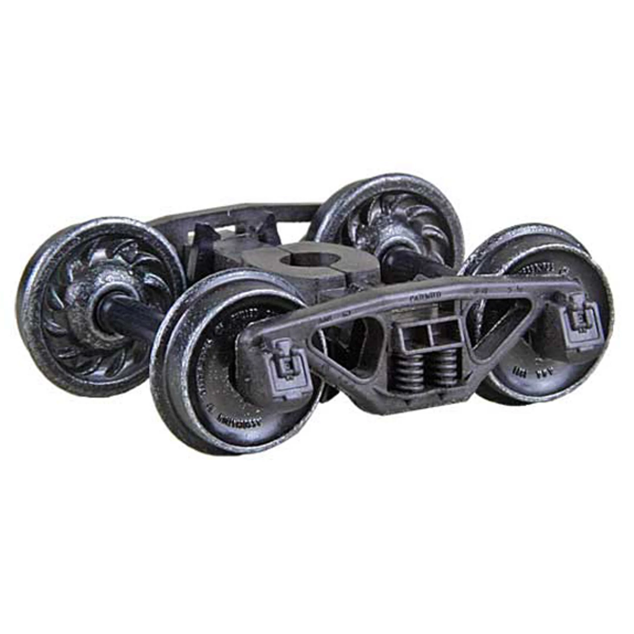 Kadee #565 - HGC Bettendorf 50-Ton Self Centering Trucks Ribbed - HO Scale 3 Kadee #565 - HGC Bettendorf 50-Ton Self Centering Trucks Ribbed - HO Scale