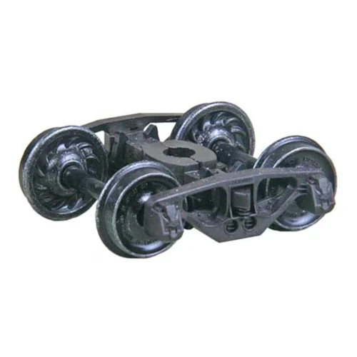Kadee #1567 - HGC National Type B-1 50-Ton Self Centering Trucks Ribbed - HO Scale