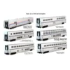 Kato 10-1789-1 - Superliner Phase VI 6 Car Set (Interior Lighting Installed) Amtrak (AMTK) - N Scale -Model Train Hub kat10 1789 33348.1685637348