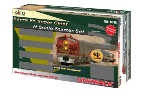 Kato 106-0018 - Santa Fe Starter Set - N Scale