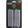Kato 2-140 - 123mm (4 7/8") Straight Track [4 Pcs] - HO Scale -Model Train Hub kat2 140 07302.1671411410