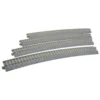 Kato 2-241 - Superelevated Curve Track W/ Concrete Ties [4 Pcs] - HO Scale -Model Train Hub kat2 241 99929.1671411412