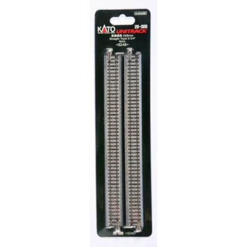 Kato 20-000 - 248mm (9 3/4") Straight Track [4 Pcs] - N Scale