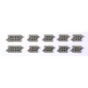 Kato 20-091 - Short Track Assortment 29mm (1 1/8") [8 Pcs], 45.5mm (1 3/4") [2 Pcs] - N Scale -Model Train Hub kat20 091 08087.1671411418