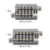 Kato 20-092 - Short Track Assortment 33mm (1 5/16") [4 Pcs], 38mm (1 1/2") [4 Pcs] - N Scale -Model Train Hub kat20 092 32309.1671411418