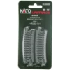 Kato 20-111 - 282mm (11") Radius 15º Curve Track [4 Pcs] - N Scale -Model Train Hub kat20 111 36123.1671411418