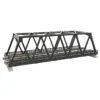 Kato 20-438 - 248mm (9 3/4") Double Track Truss Bridge, Black - N Scale -Model Train Hub kat20 438 13279.1671411423