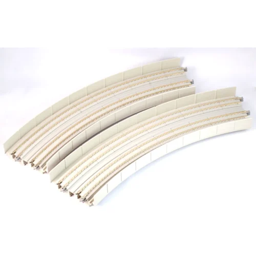 Kato 20-544 - 381mm/414mm Radius 45º CS Double Track Superelevated [2 Pcs] - N Scale