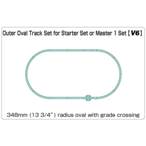 Kato 20-865 - V6 Outside Loop Track Set - N Scale